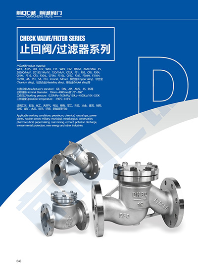 止回阀/过滤器系列